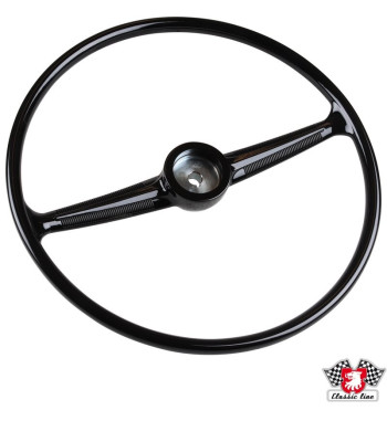 Kierownica, czarna, 17,5"
